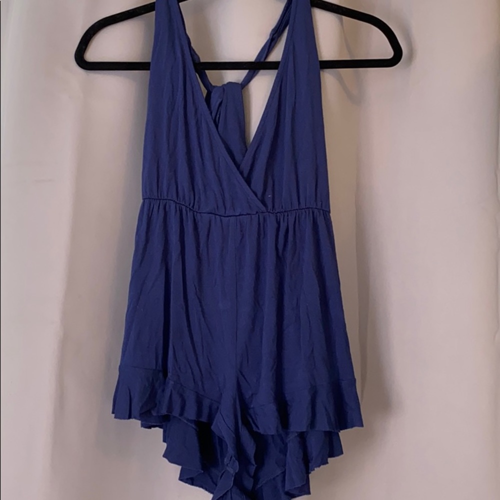 navy romper 💫